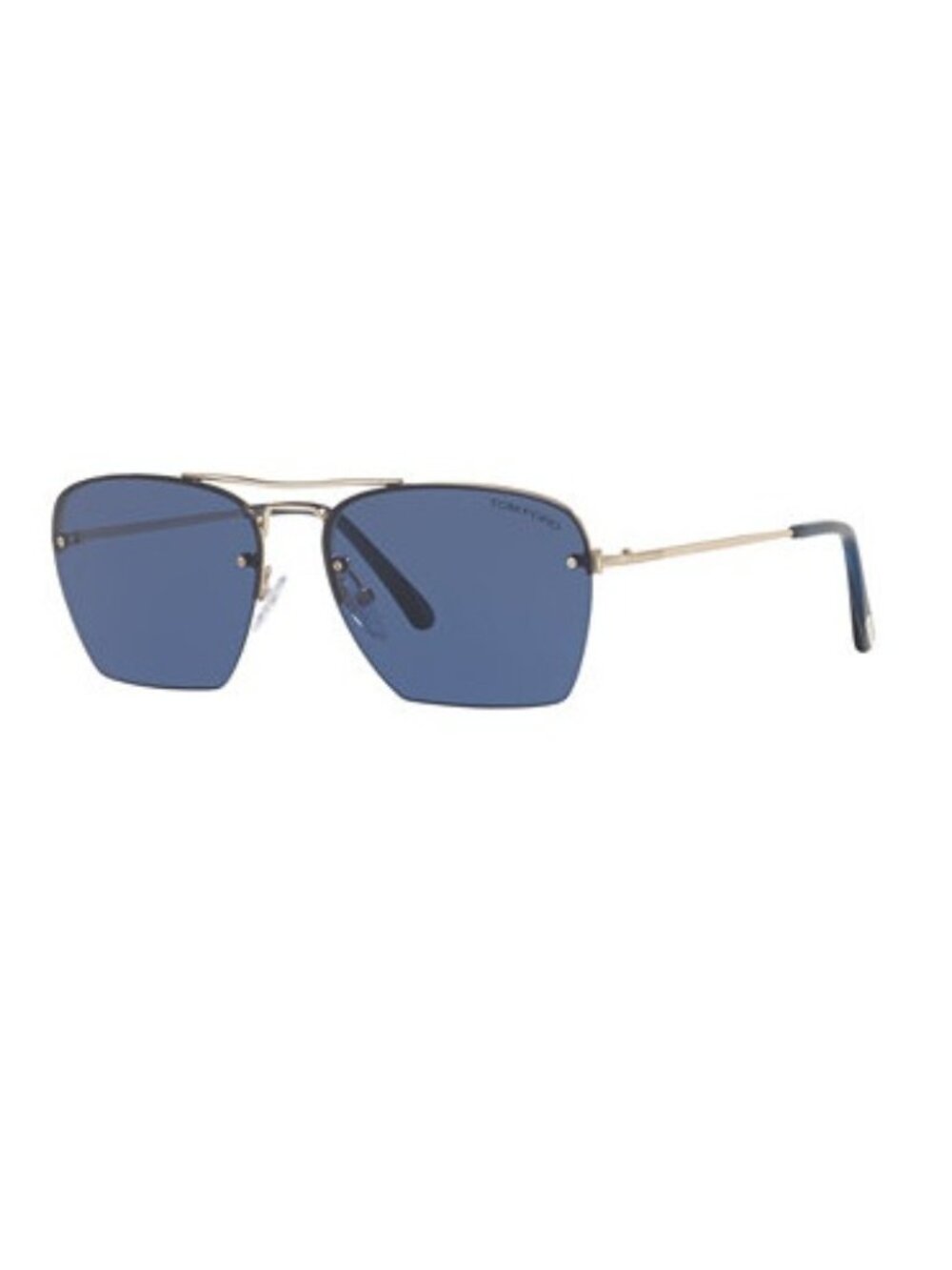 NEW TOM FORD SUNGLASSES TF504 28V WOMEN AVIATOR GOLD/BLUE EYEWEAR TOM FORD FT050